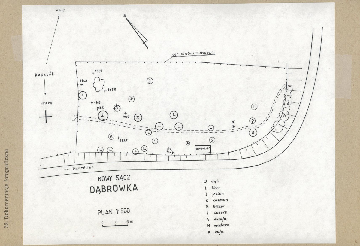 Karta cmentarza, skan nr 3