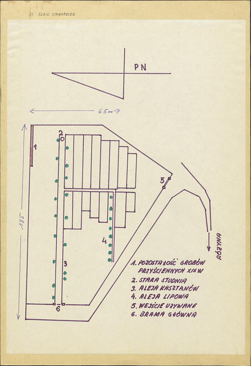 Karta cmentarza, skan nr 3