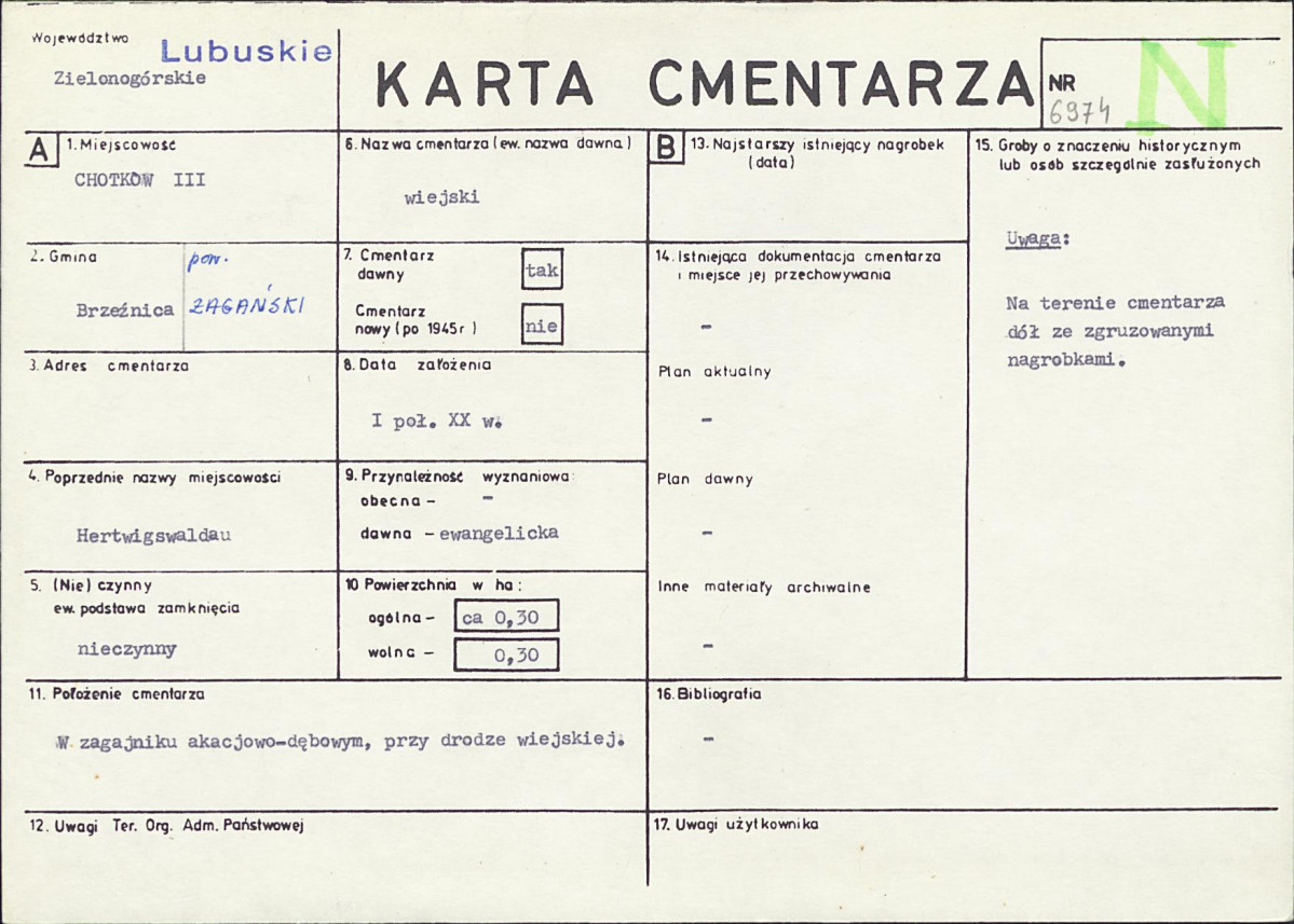 Karta cmentarza, skan nr 1