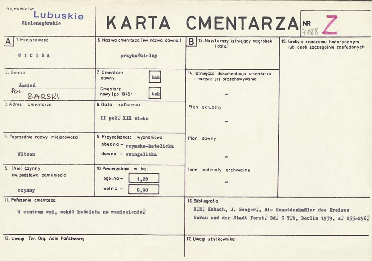 Karta cmentarza, skan nr 1