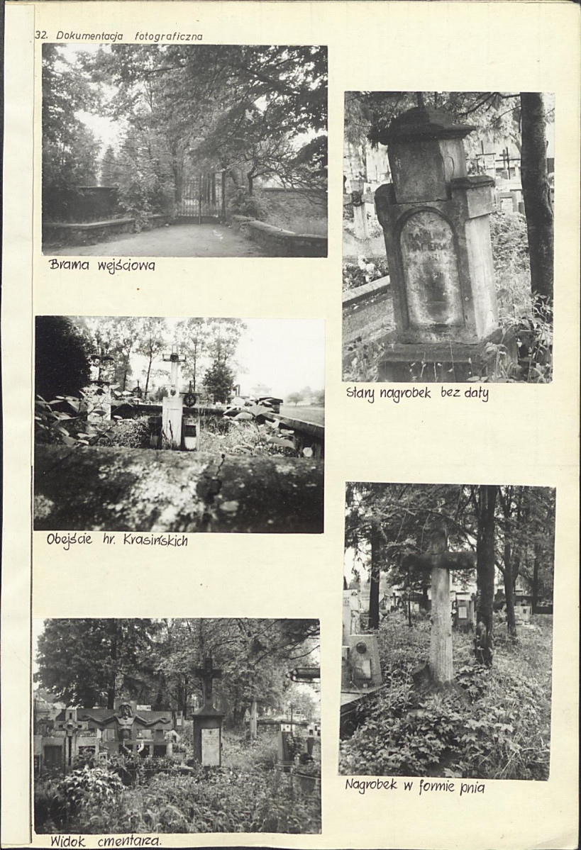 Karta cmentarza, skan nr 6