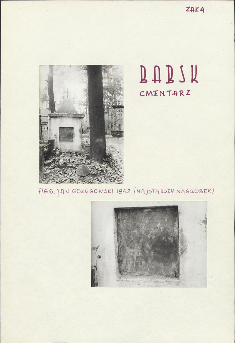 Karta cmentarza, skan nr 9