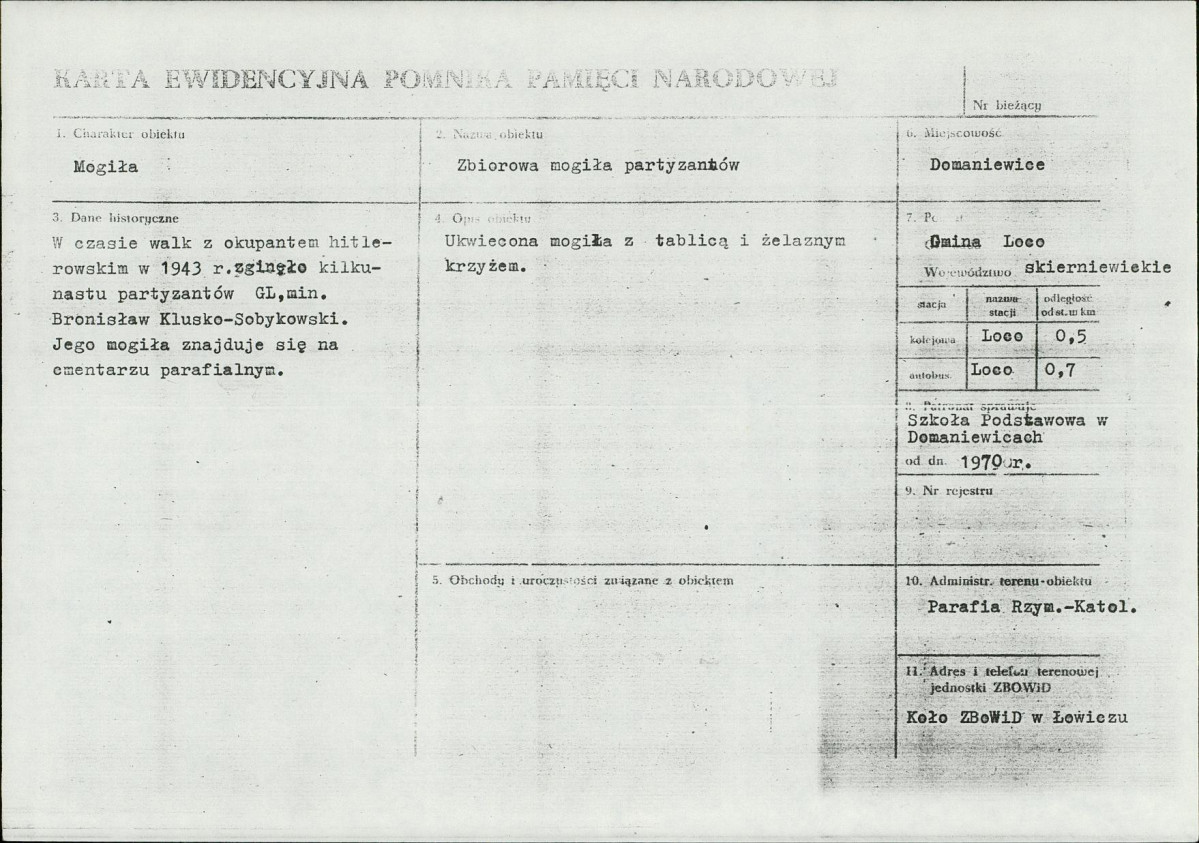 Karta cmentarza, skan nr 6