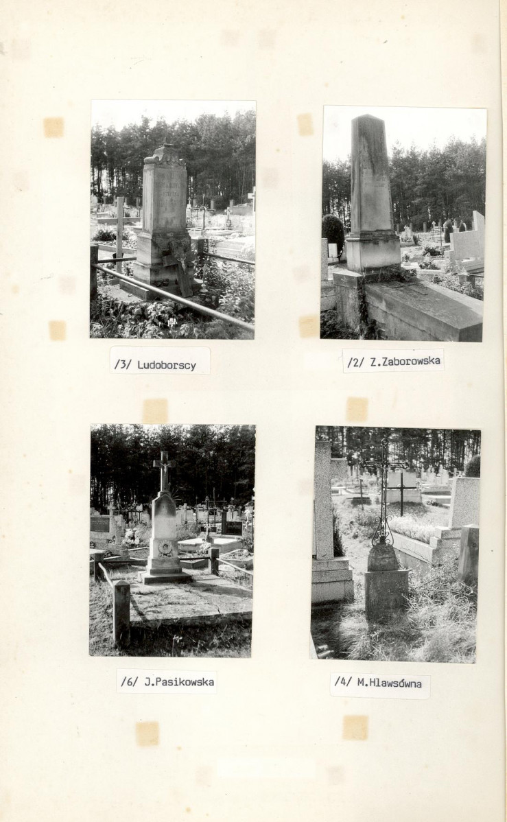Karta cmentarza, skan nr 6