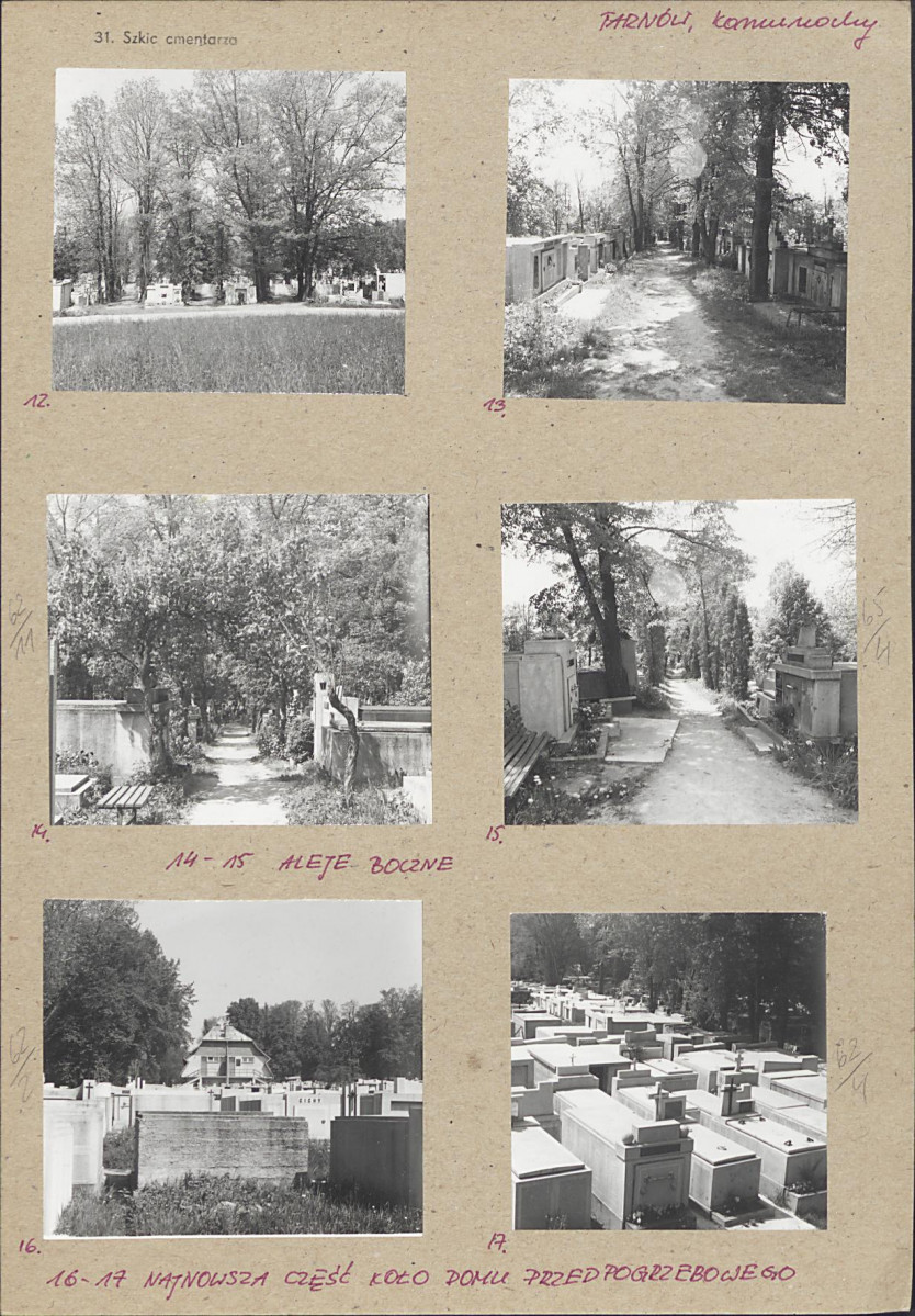 Karta cmentarza, skan nr 6