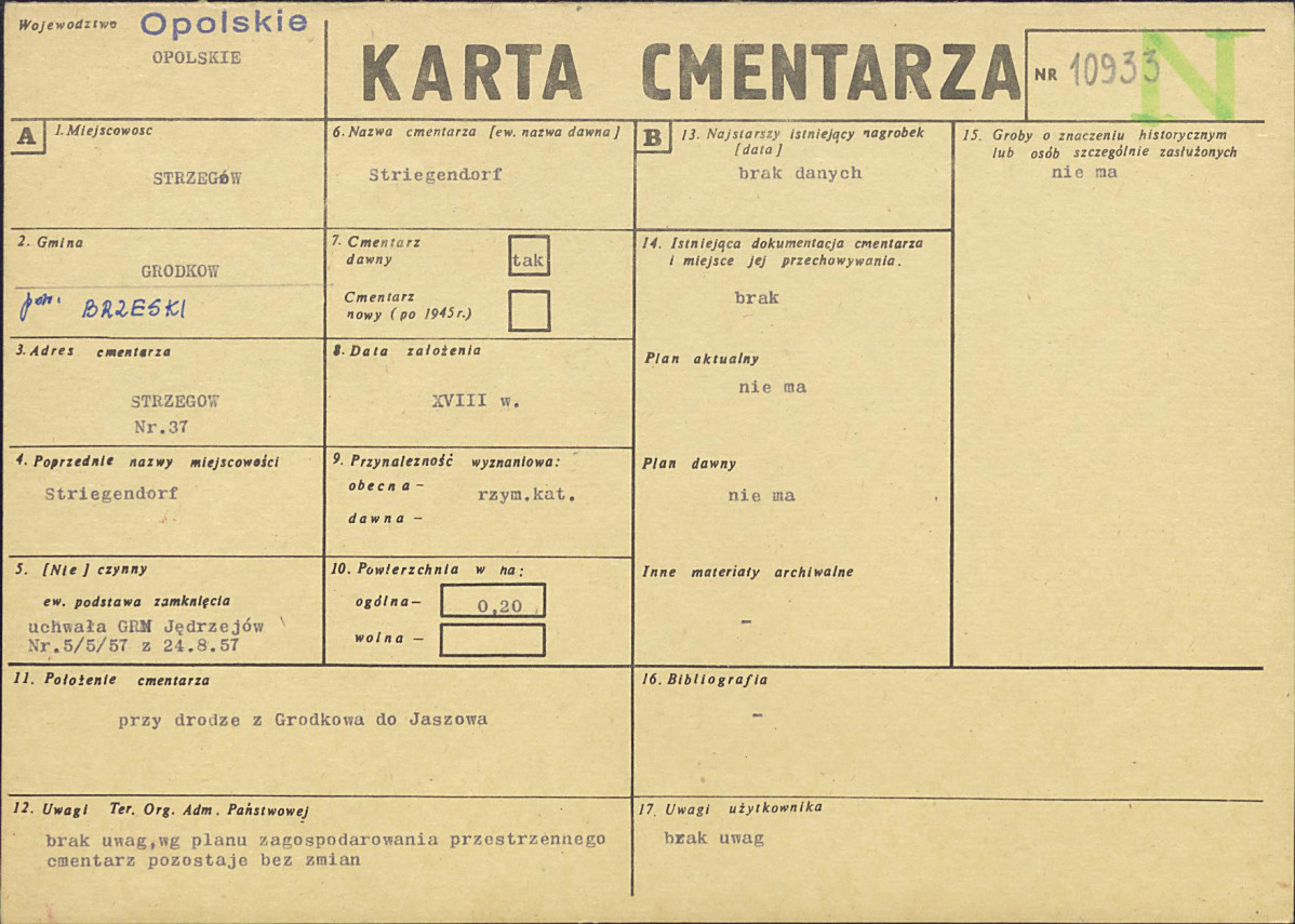 Karta cmentarza, skan nr 1