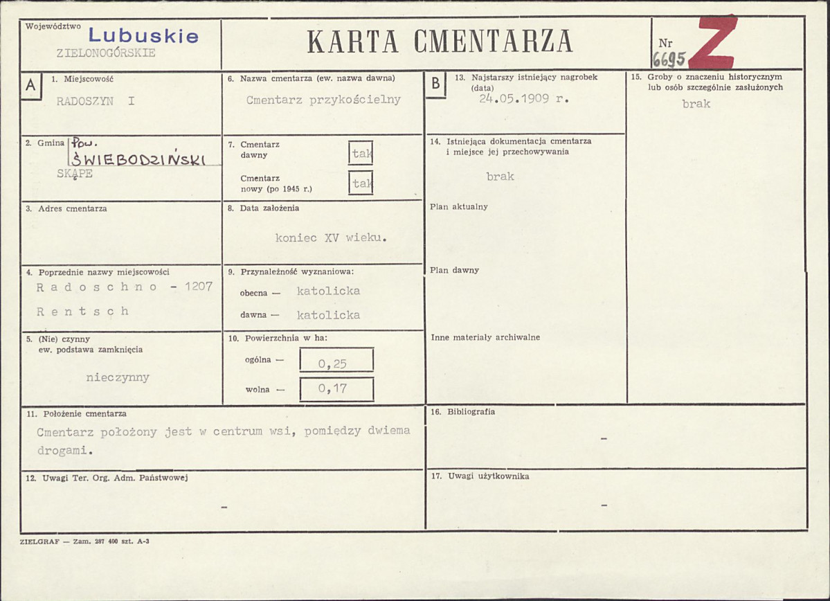 Karta cmentarza, skan nr 1