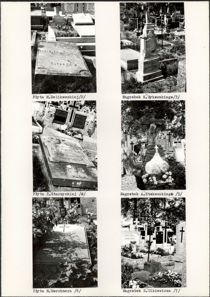 Karta cmentarza, skan nr 5