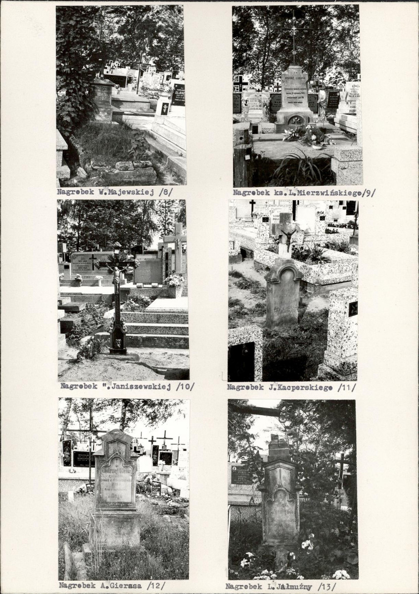 Karta cmentarza, skan nr 6