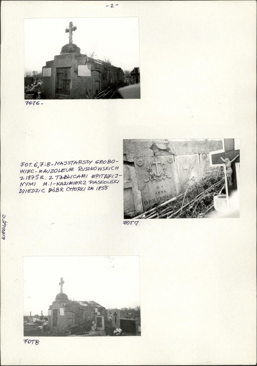 Karta cmentarza, skan nr 5