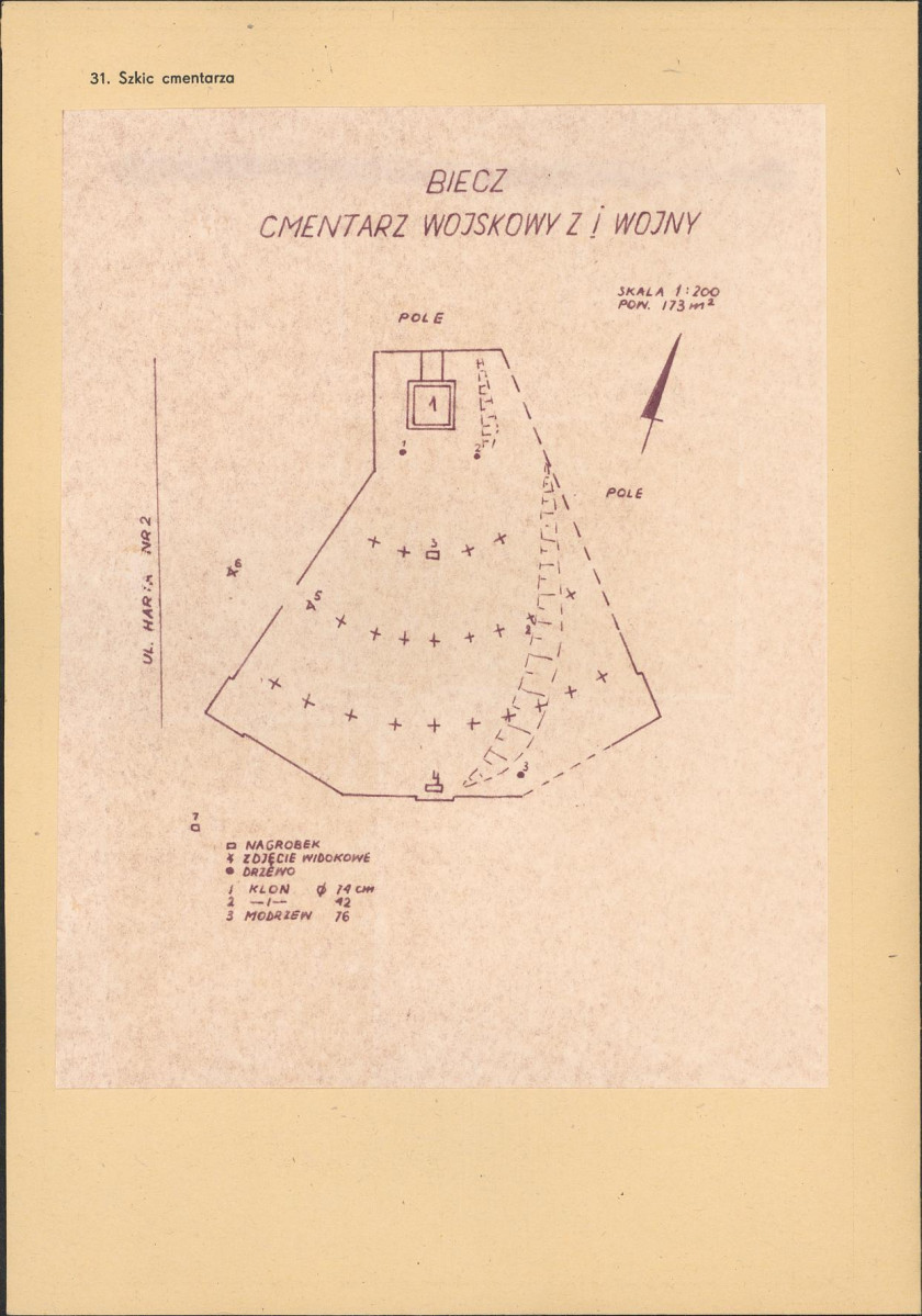 Karta cmentarza, skan nr 3