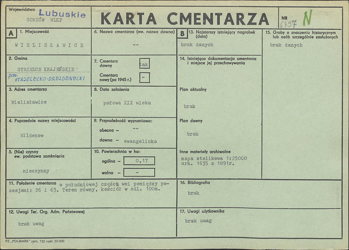Karta cmentarza, skan nr 1