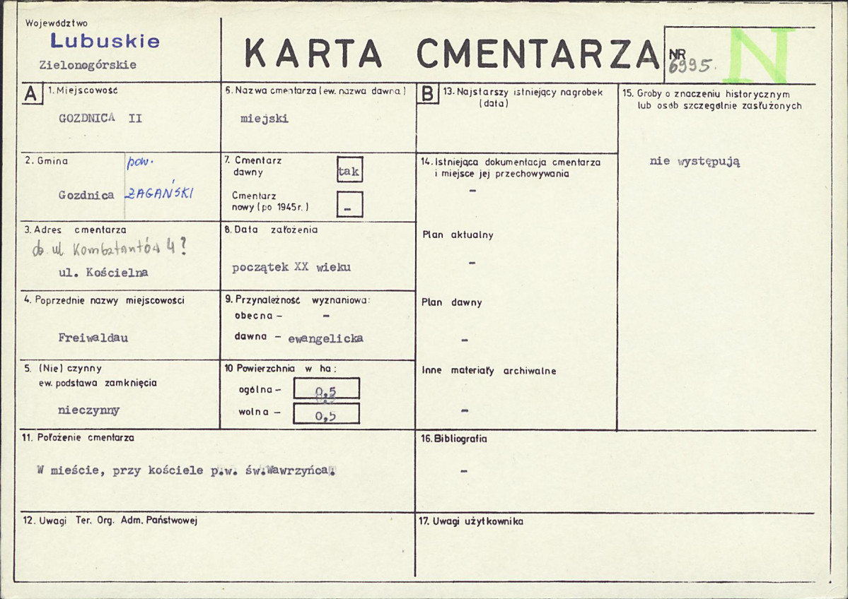 Karta cmentarza, skan nr 1