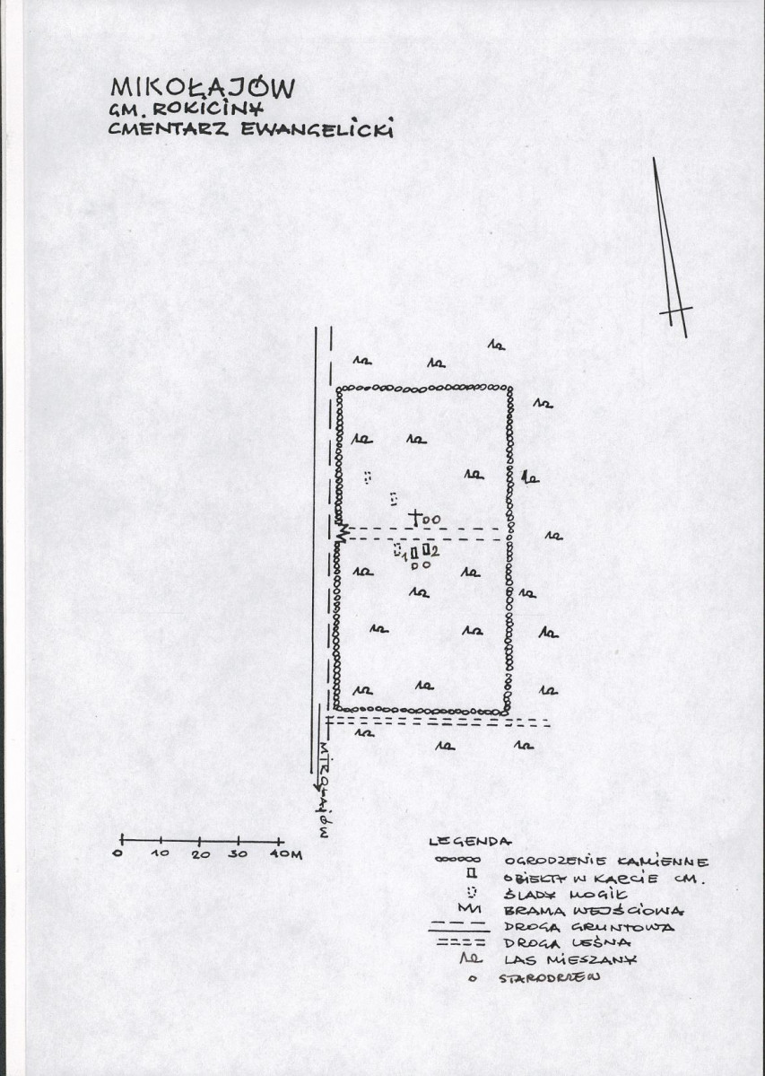 Karta cmentarza, skan nr 3