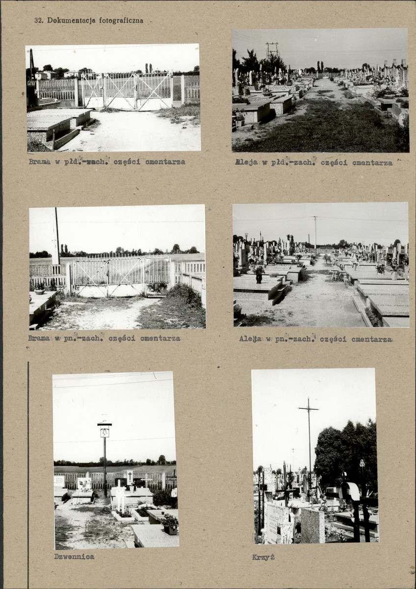 Karta cmentarza, skan nr 5