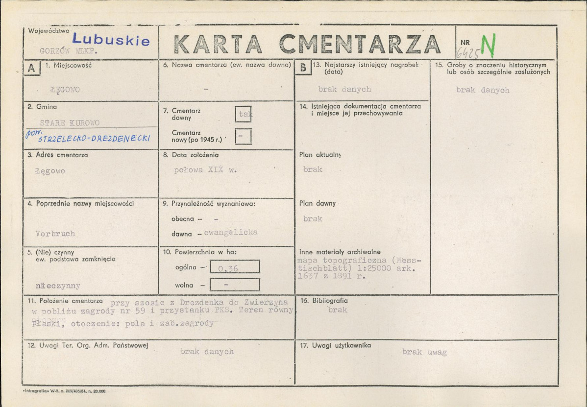 Karta cmentarza, skan nr 1