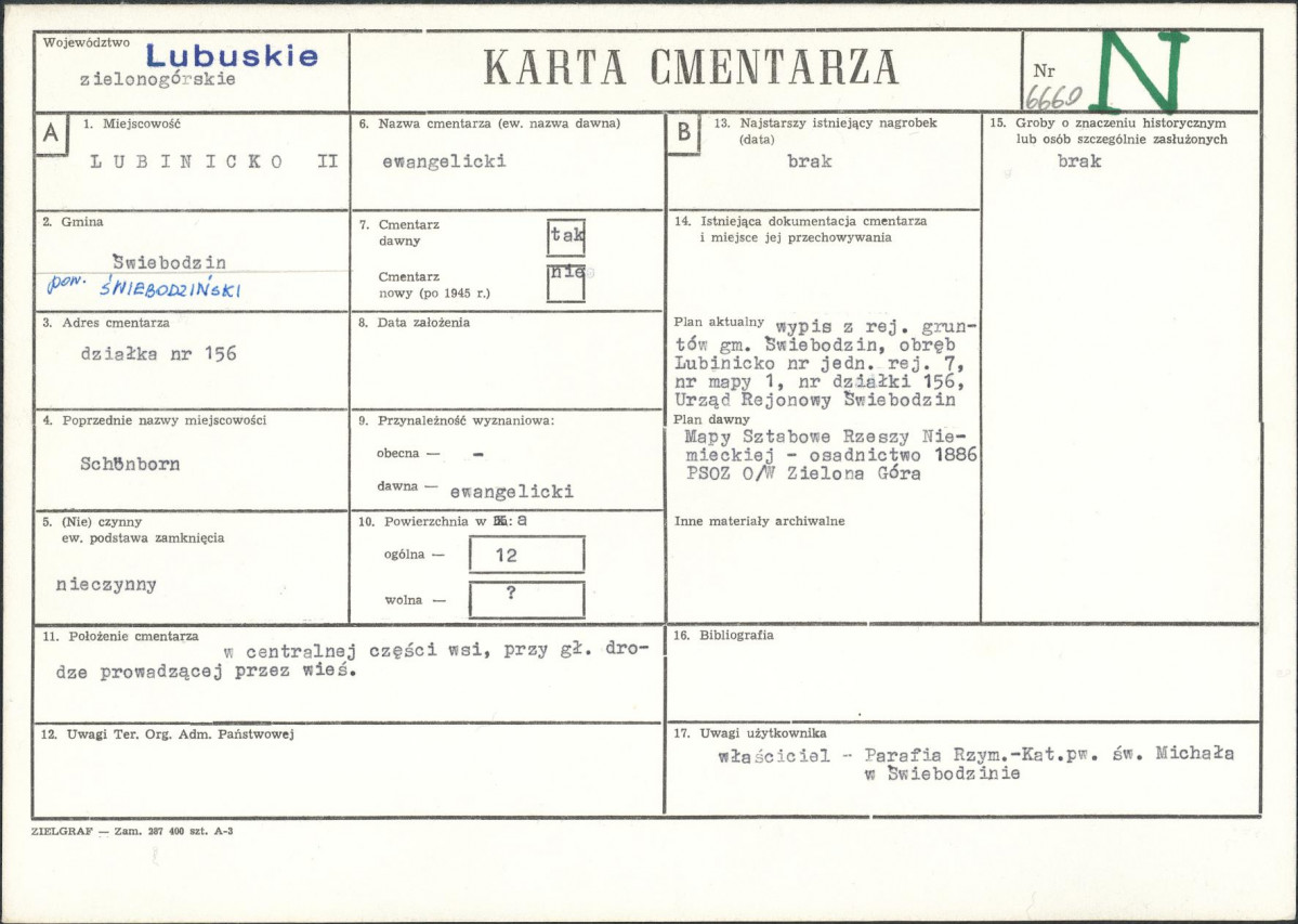 Karta cmentarza, skan nr 1