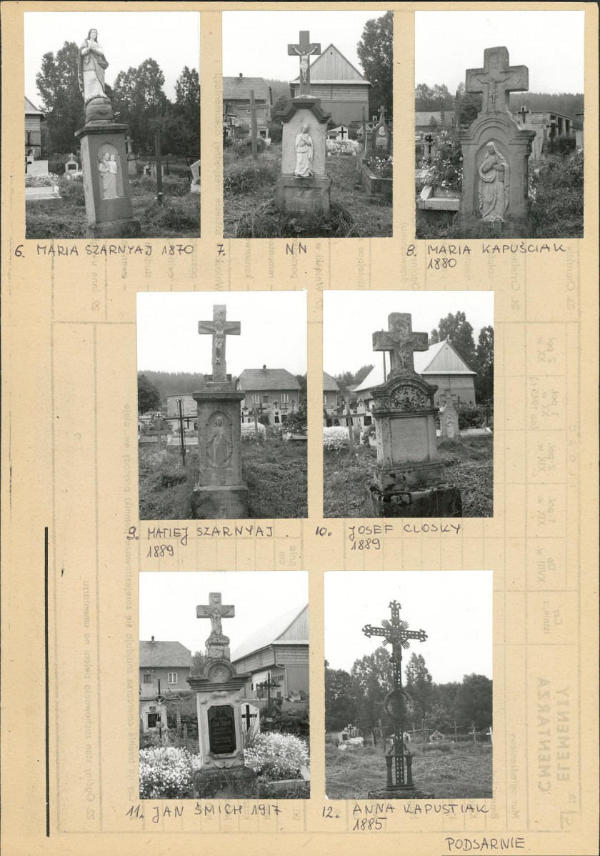 Karta cmentarza, skan nr 5
