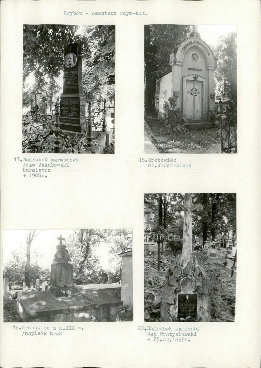 Karta cmentarza, skan nr 9