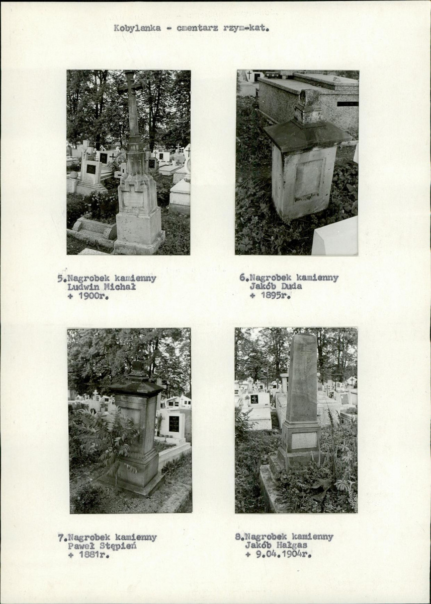 Karta cmentarza, skan nr 5