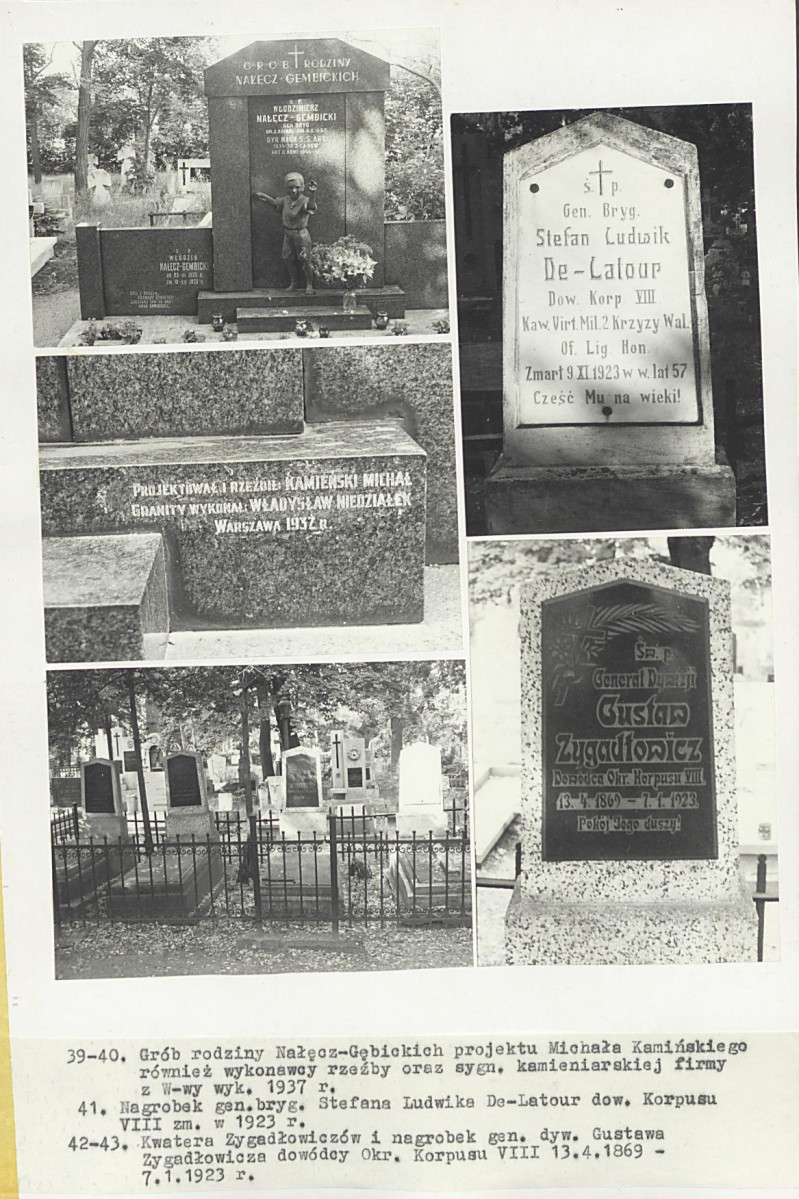 Karta cmentarza, skan nr 14