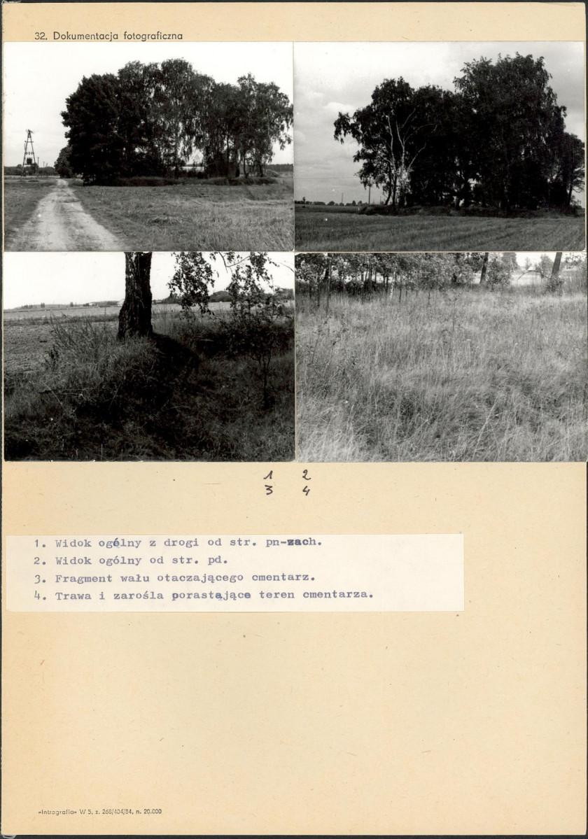 Karta cmentarza, skan nr 4