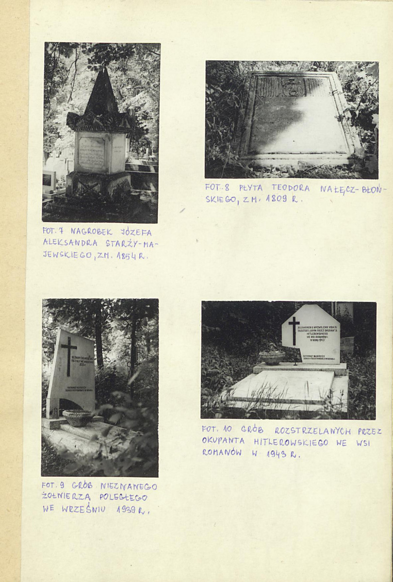 Karta cmentarza, skan nr 6
