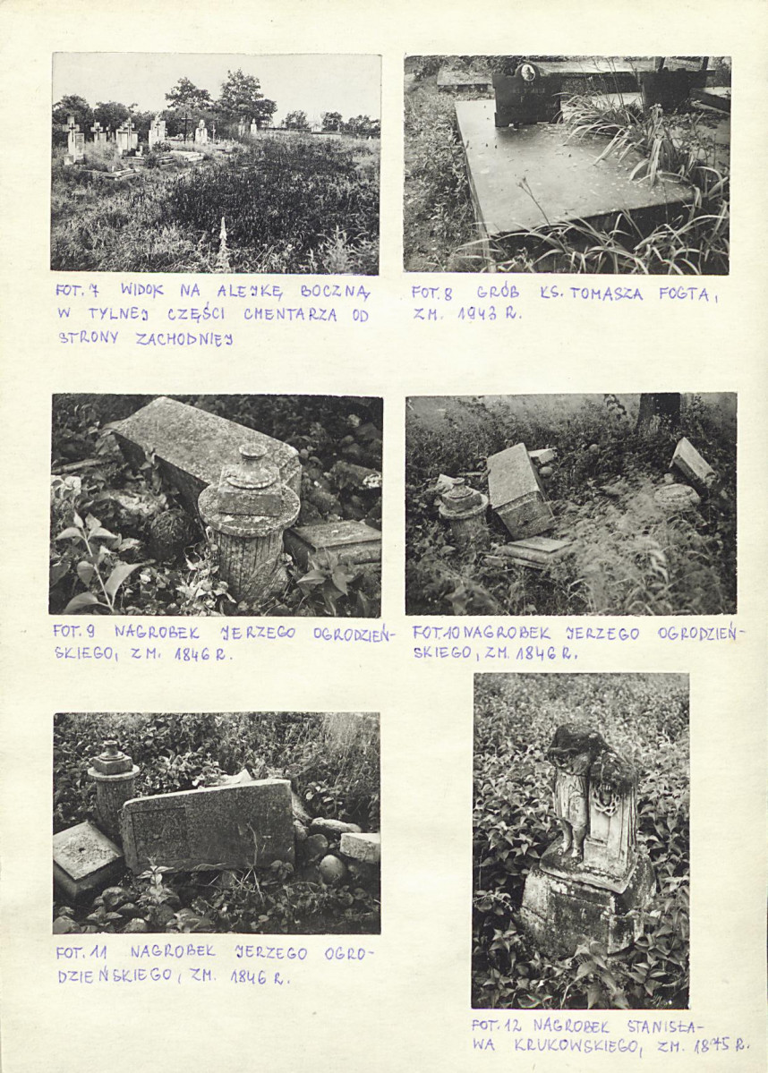 Karta cmentarza, skan nr 6