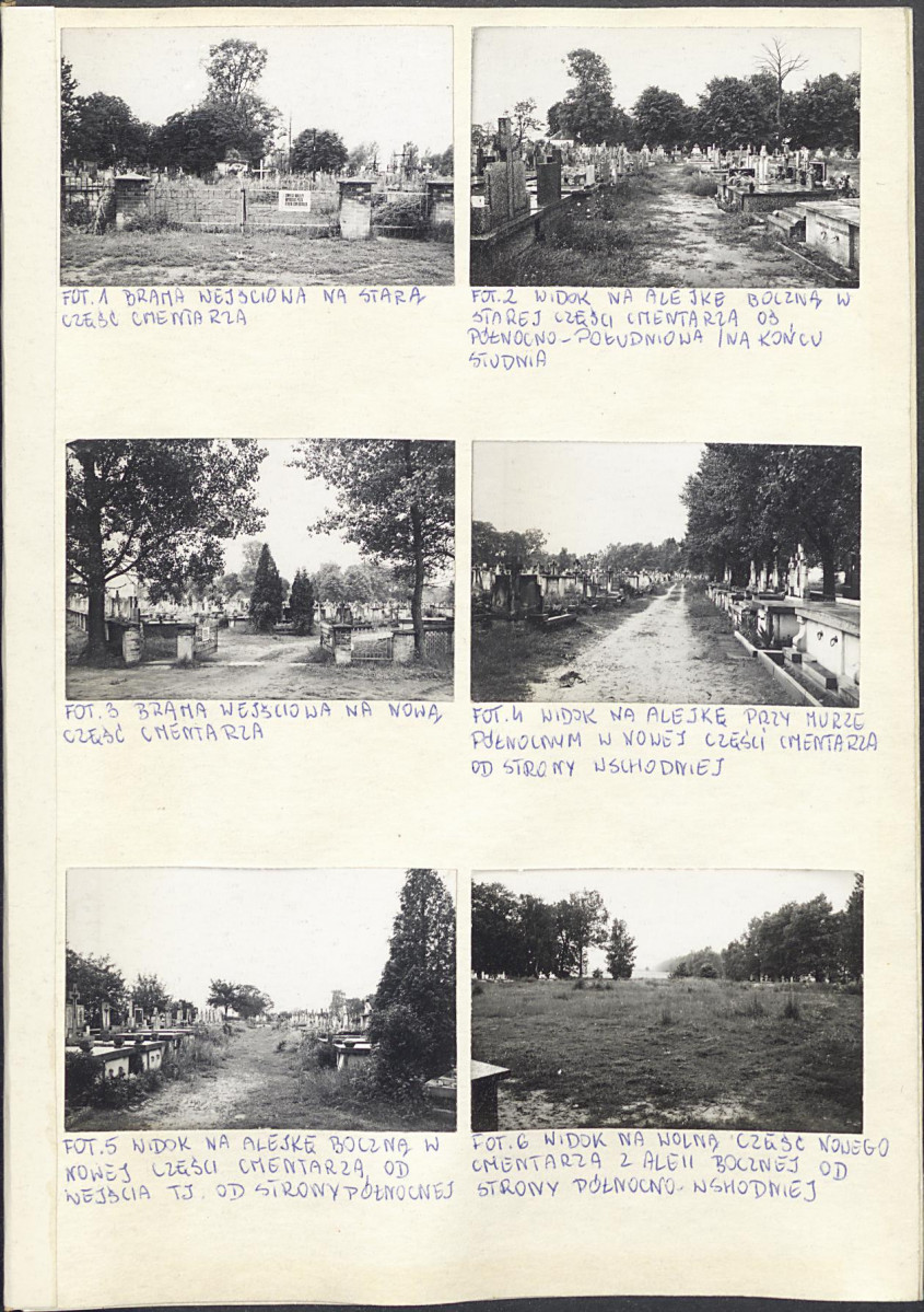 Karta cmentarza, skan nr 5