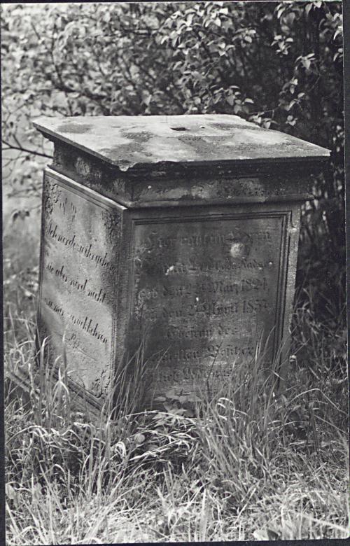 Karta cmentarza, skan nr 13