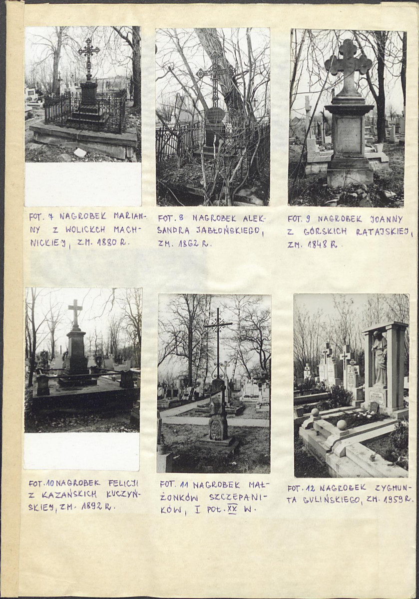 Karta cmentarza, skan nr 6