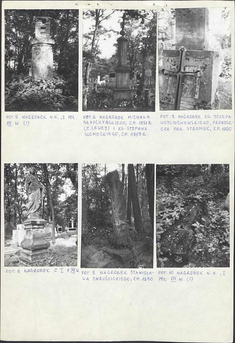 Karta cmentarza, skan nr 6