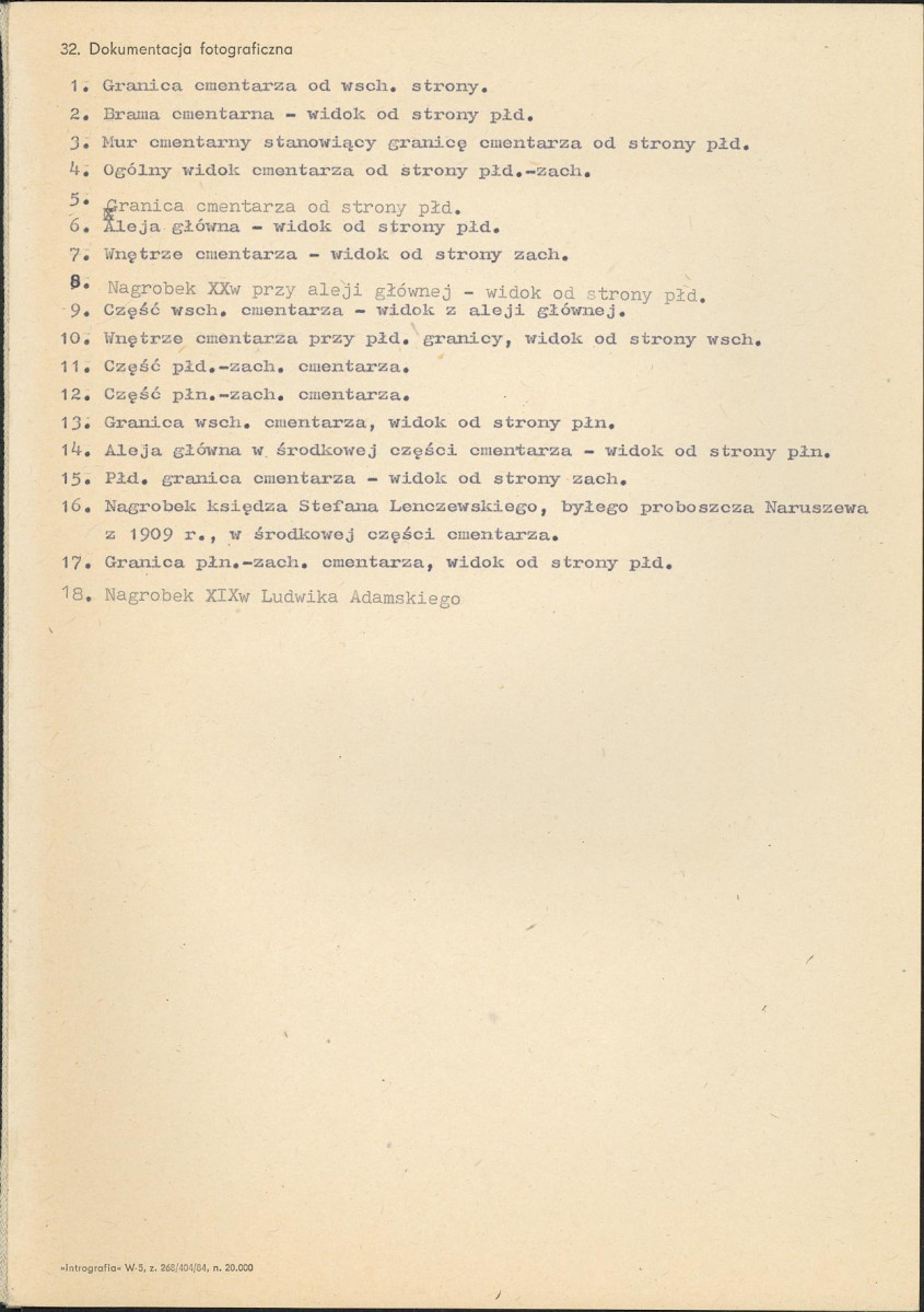 Karta cmentarza, skan nr 4