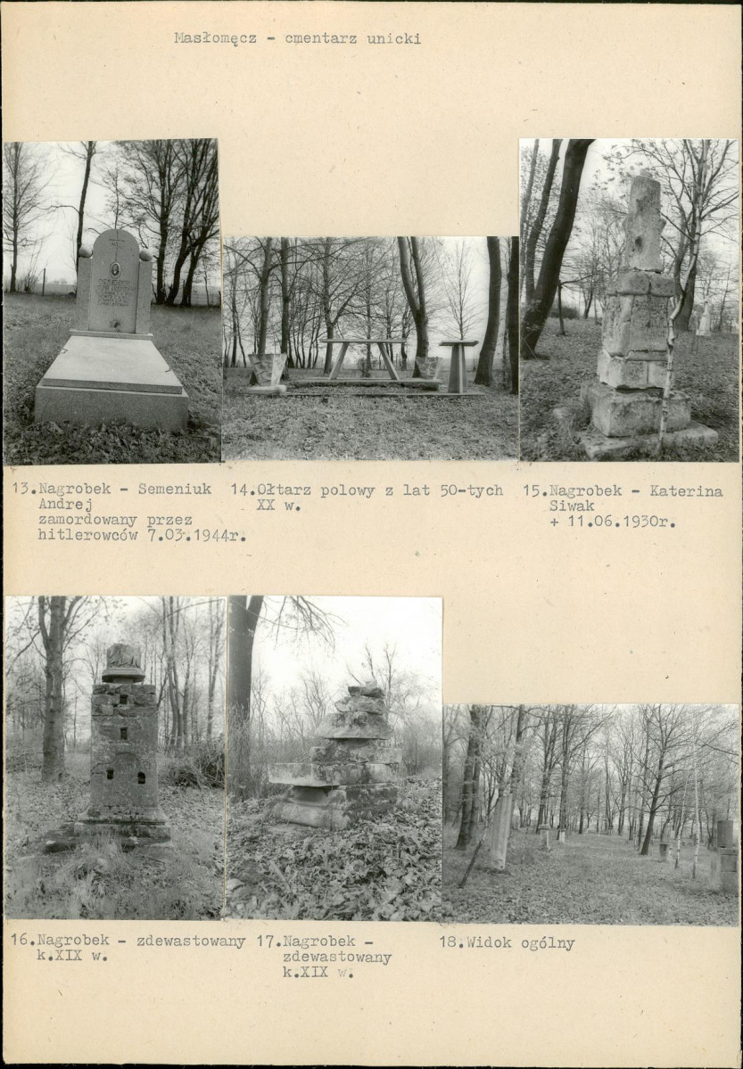 Karta cmentarza, skan nr 6