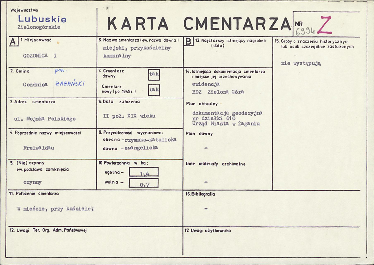 Karta cmentarza, skan nr 1