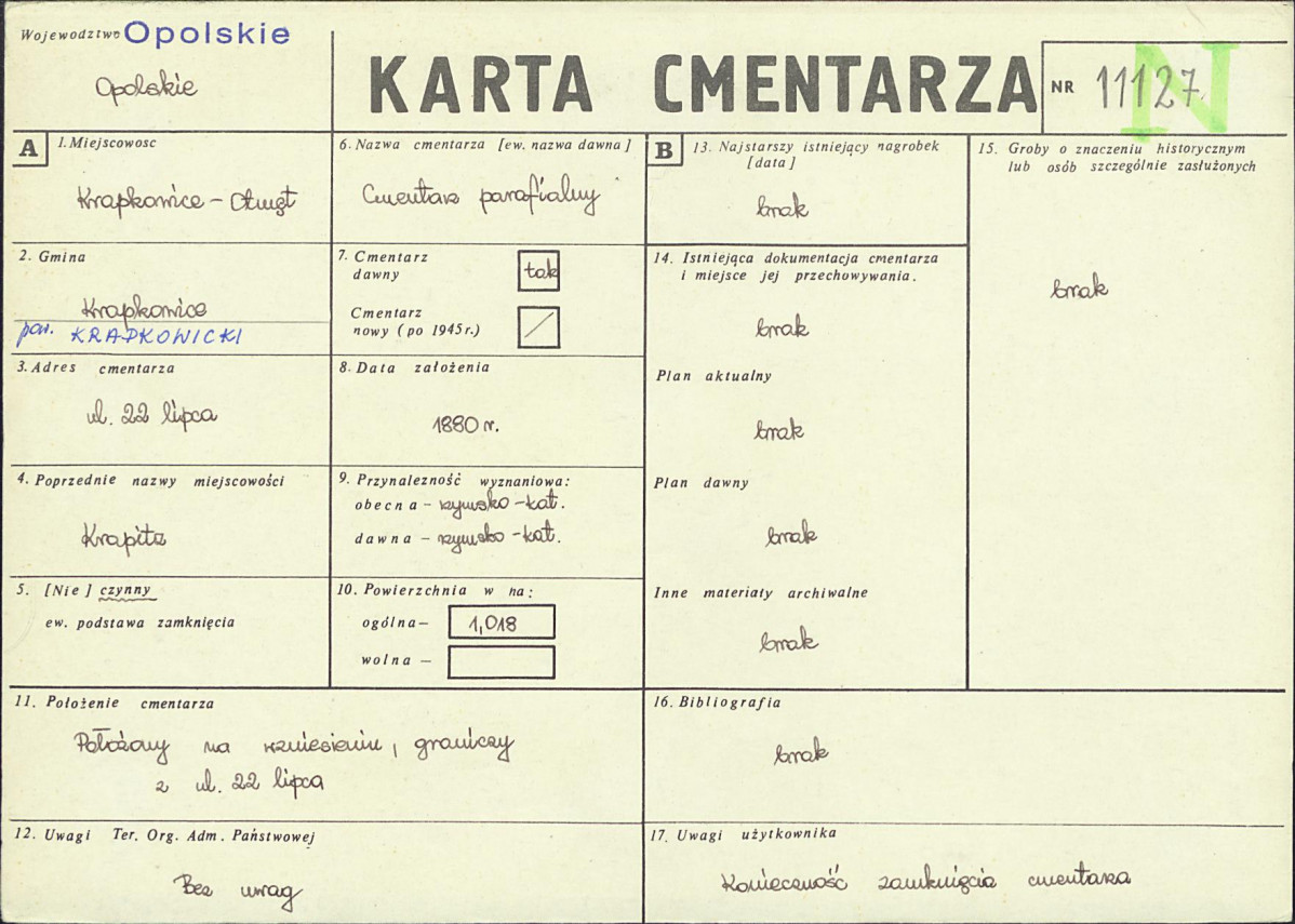 Karta cmentarza, skan nr 1