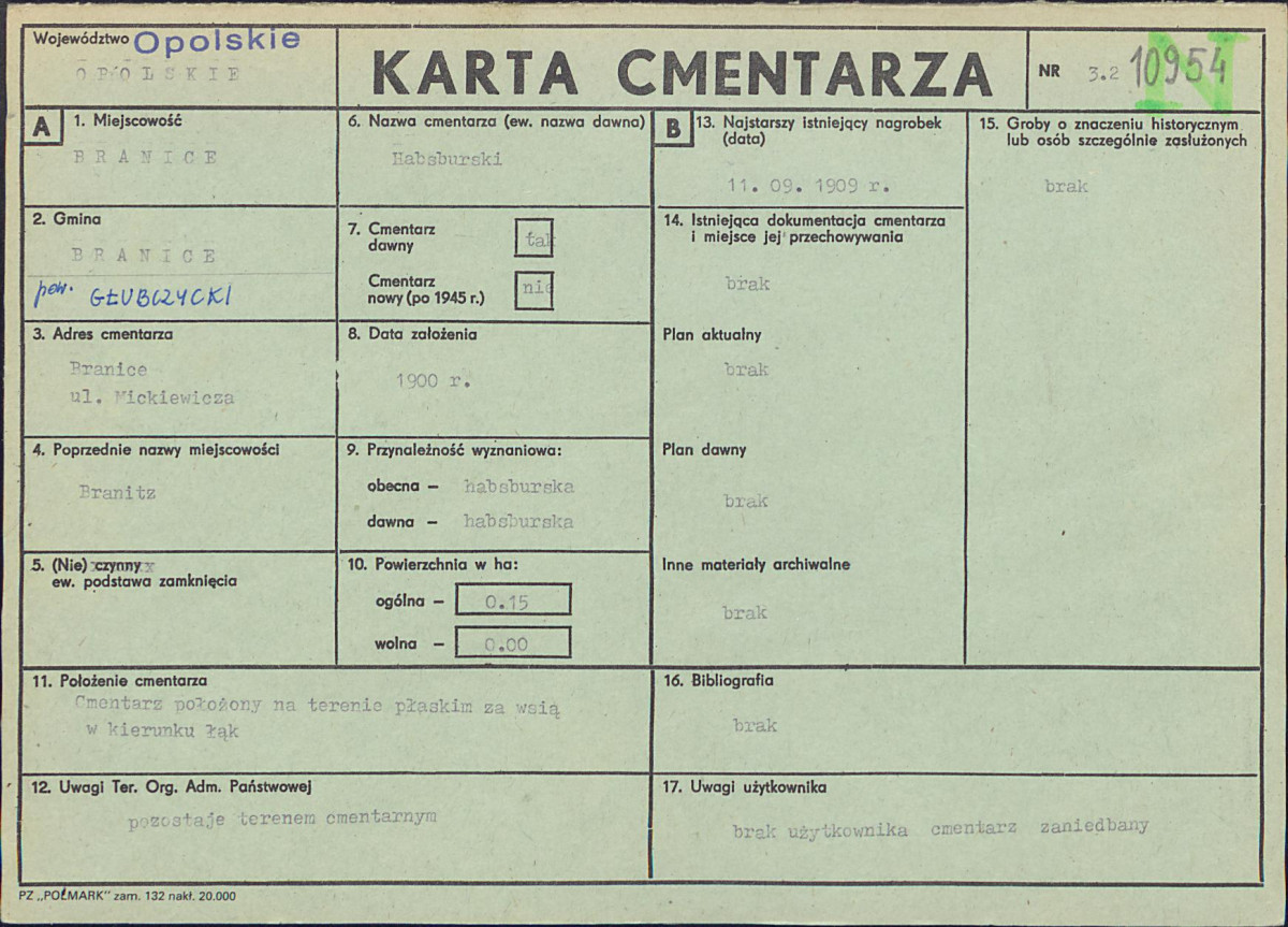 Karta cmentarza, skan nr 1