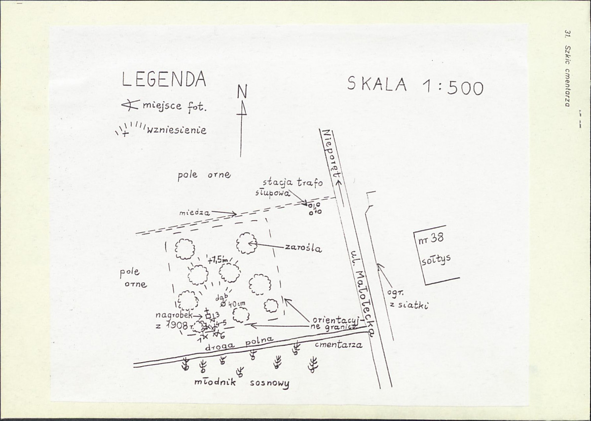 KC - Karta cmentarza, skan nr 3