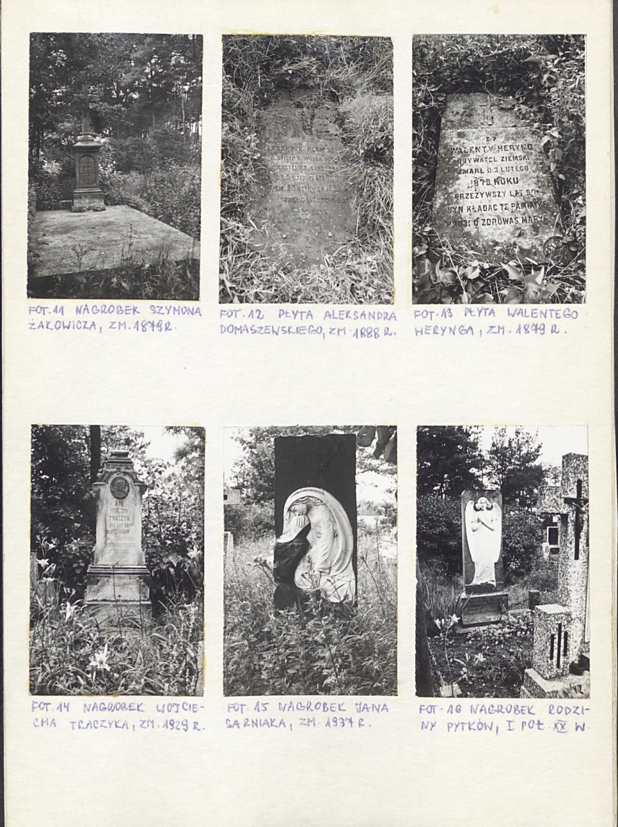 Karta cmentarza, skan nr 6