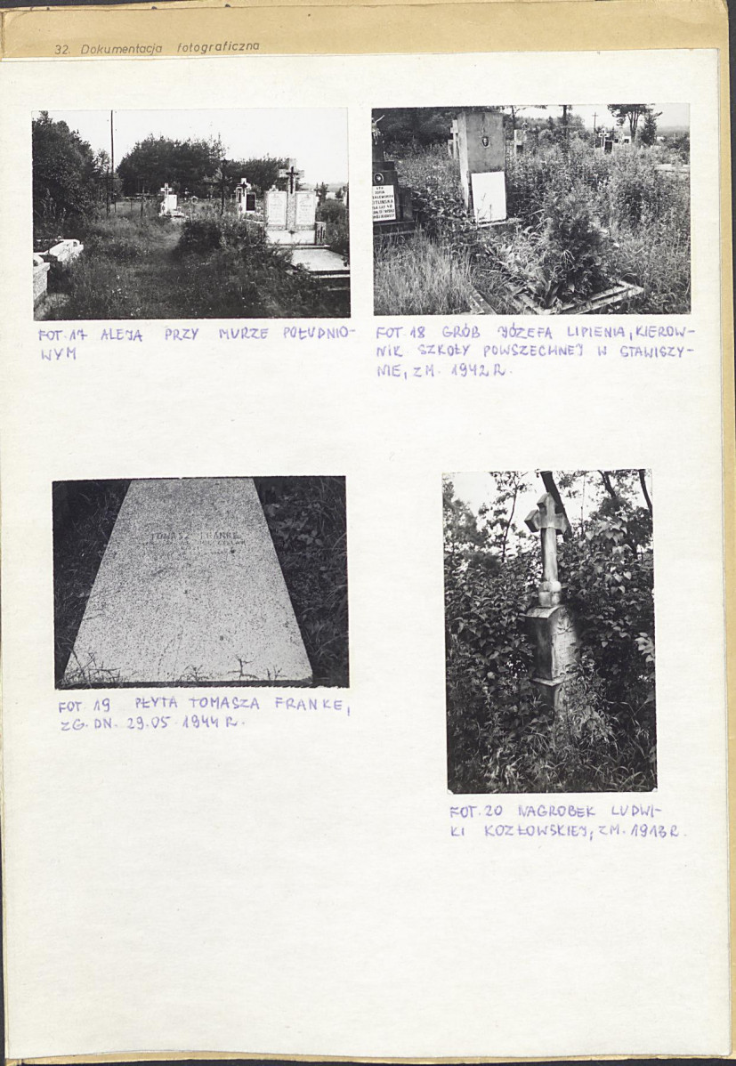 Karta cmentarza, skan nr 7