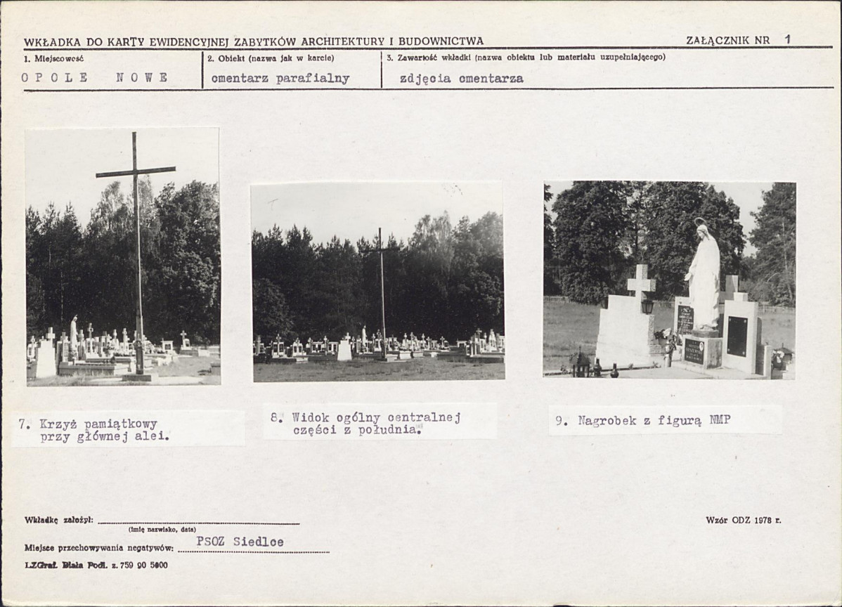 Karta cmentarza, skan nr 5