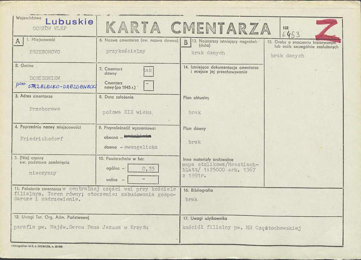 Karta cmentarza, skan nr 1