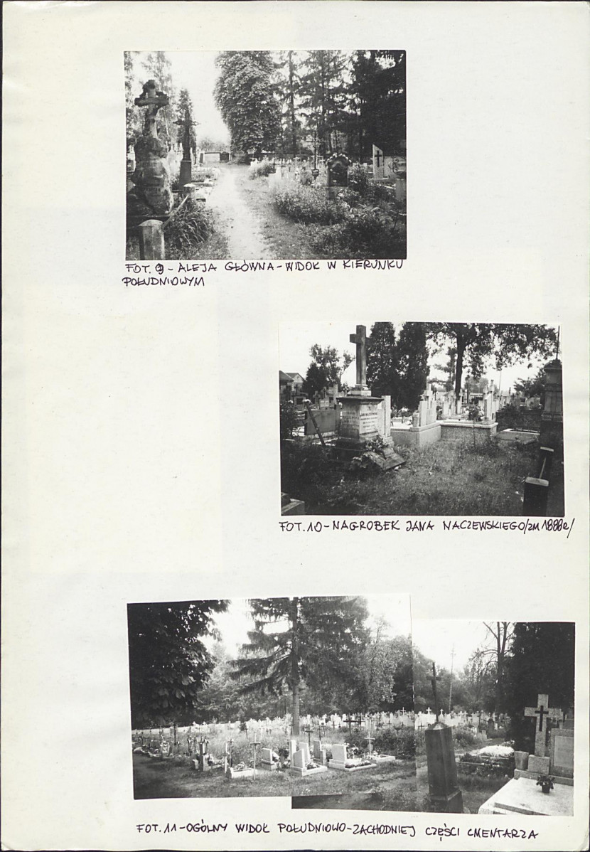 Karta cmentarza, skan nr 6