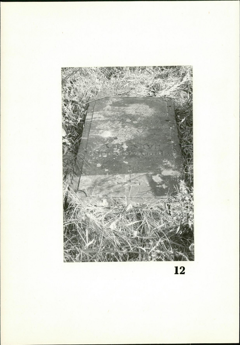 Karta cmentarza, skan nr 11