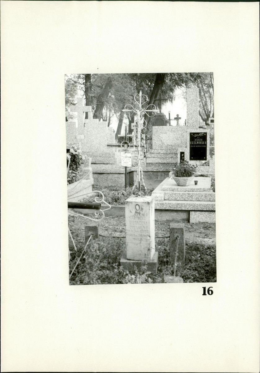 Karta cmentarza, skan nr 14
