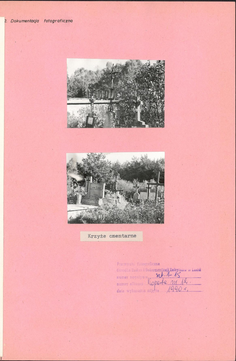 Karta cmentarza, skan nr 6