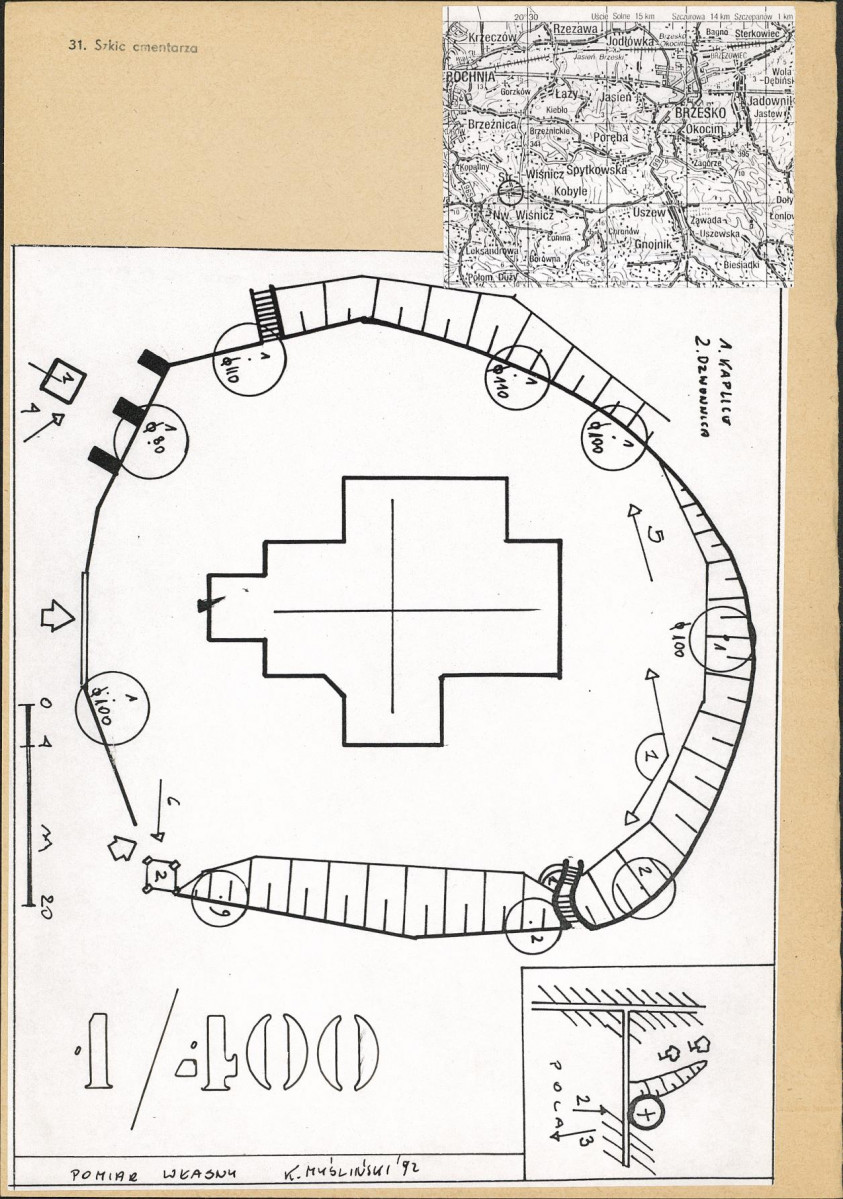 Karta cmentarza, skan nr 3