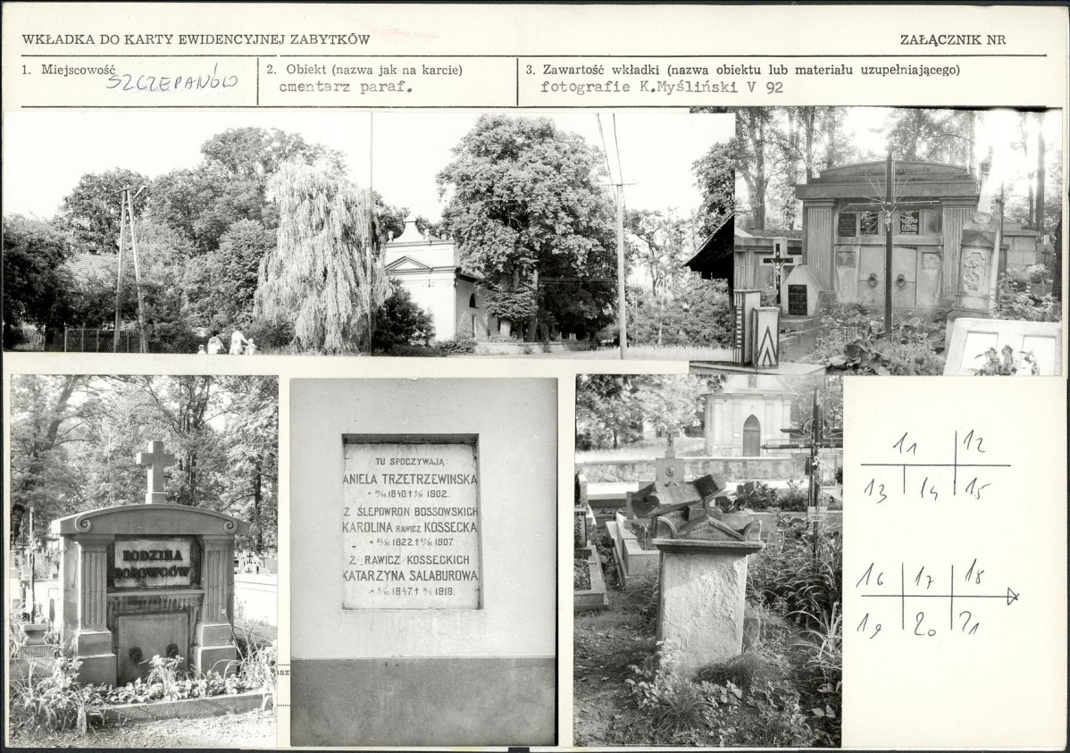 Karta cmentarza, skan nr 7