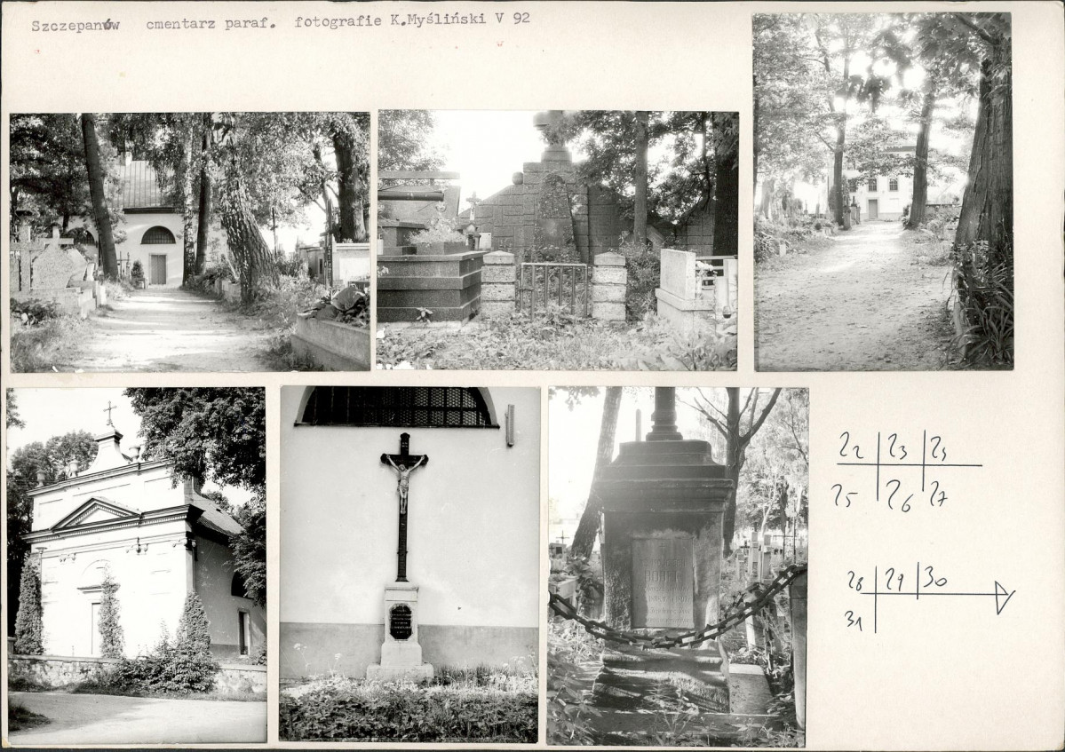 Karta cmentarza, skan nr 9