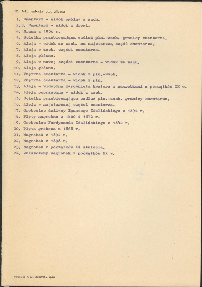 Karta cmentarza, skan nr 4